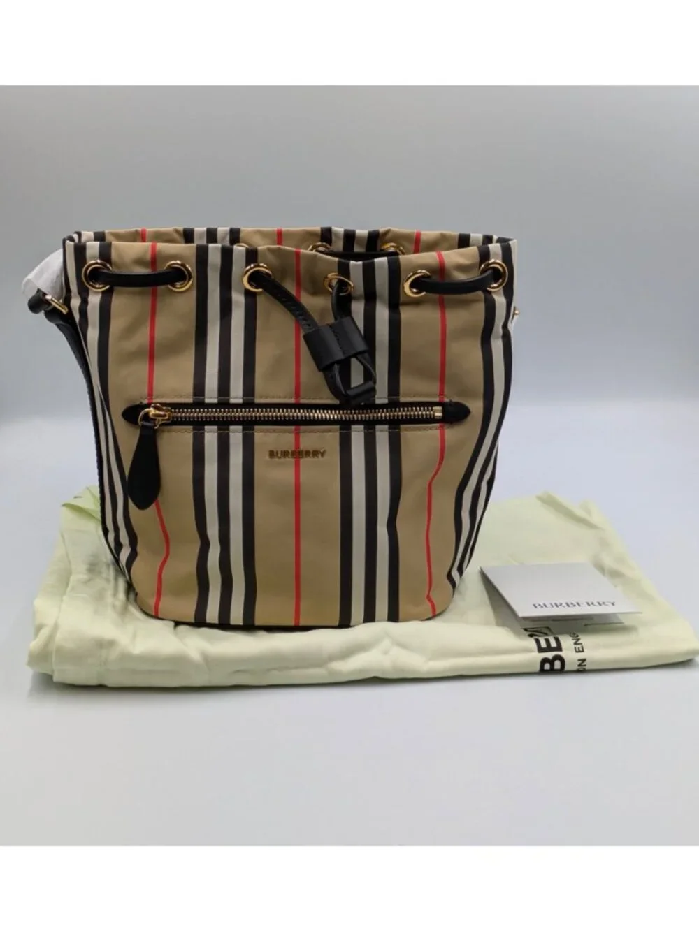 Burberry drawstring nylon